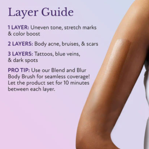 StellarGlow™ Body Coverage with Body Brush